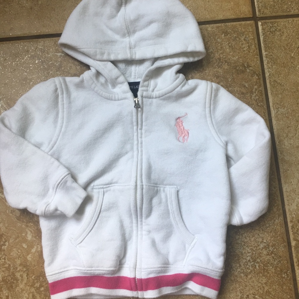 Ralph Lauren hoodie 18 mos EUC